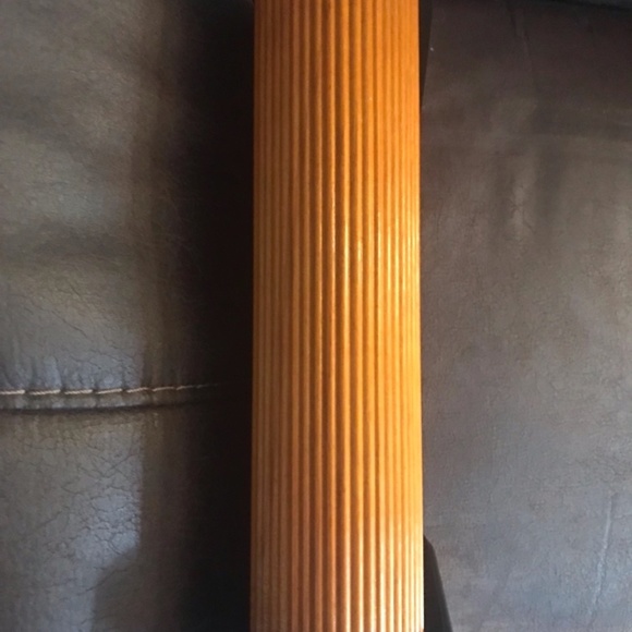 Vintage Wooden SPRINGFIELD Mantel Clock 90941 Fork Spoon Flower Hands - Picture 6 of 8